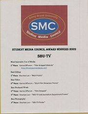 2009 Student Media Council Award